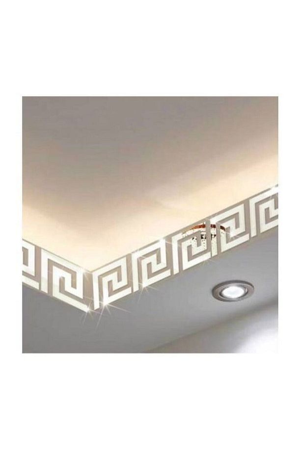 Labirent Bordür Dekoratif Pleksi Ayna (kendinden Yapışkanlı) 7x7cm 20 Adet - 2