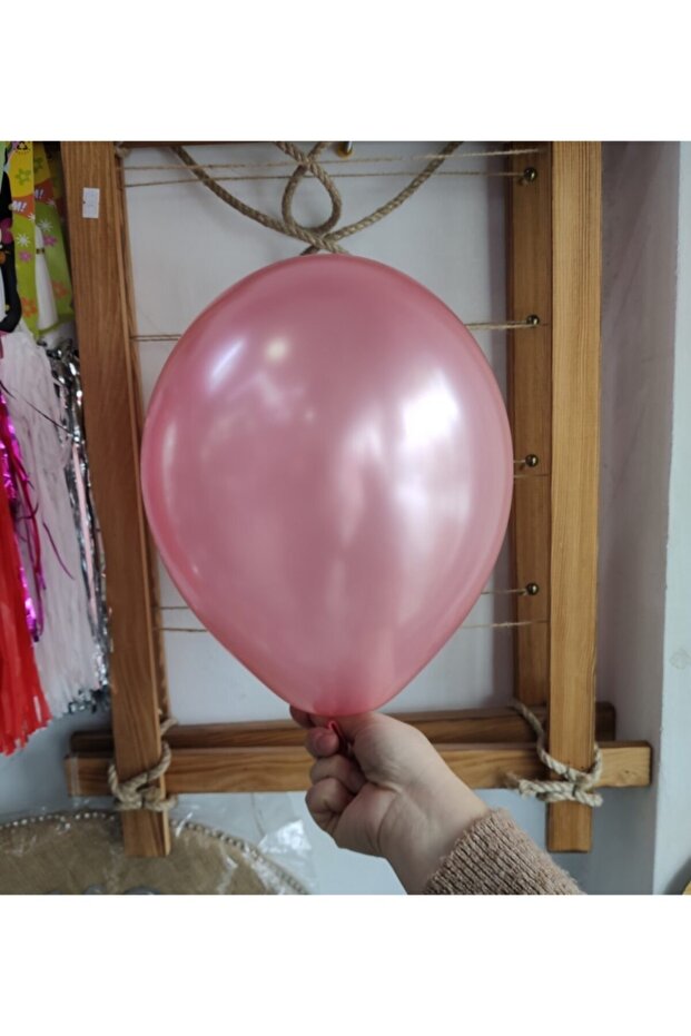 Dried Rose Metallic Balloon 10 Pieces