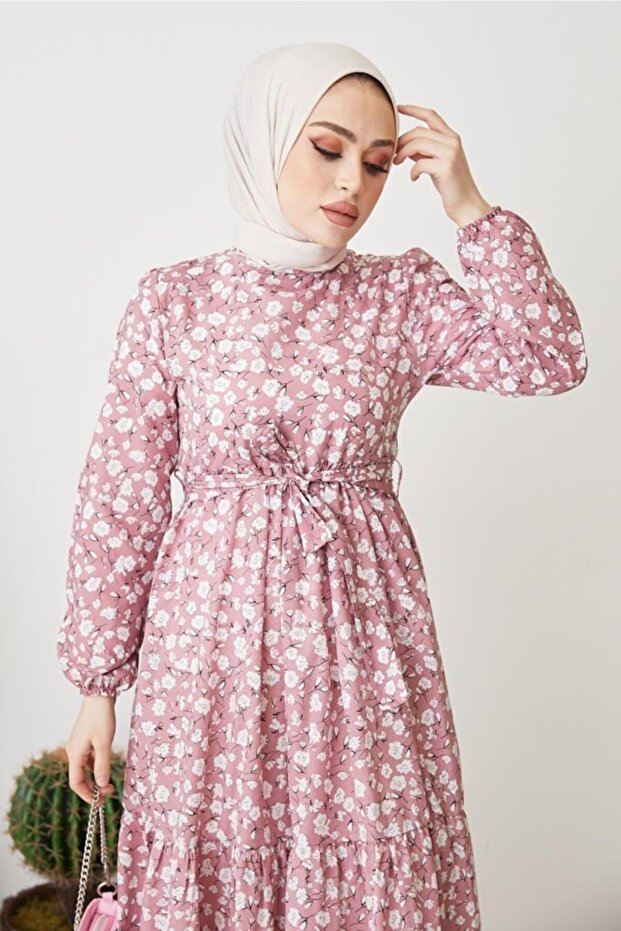 400 فستان منقوش ديزي - 5