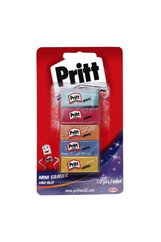 10'lu Blister Mini Silgi 1053064 - 1