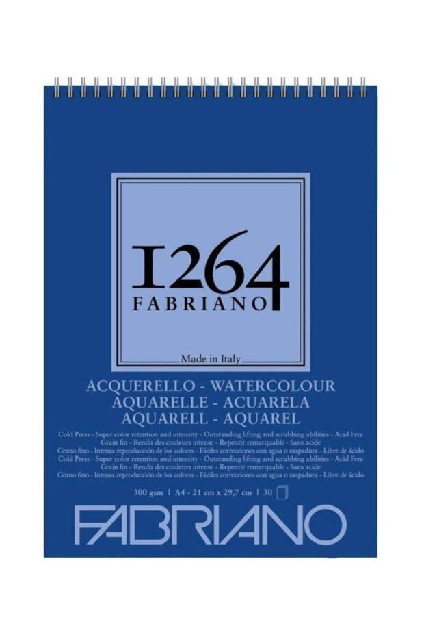 كتاب ألوان مائية حلزوني 300 جرام20 YpA4 1264