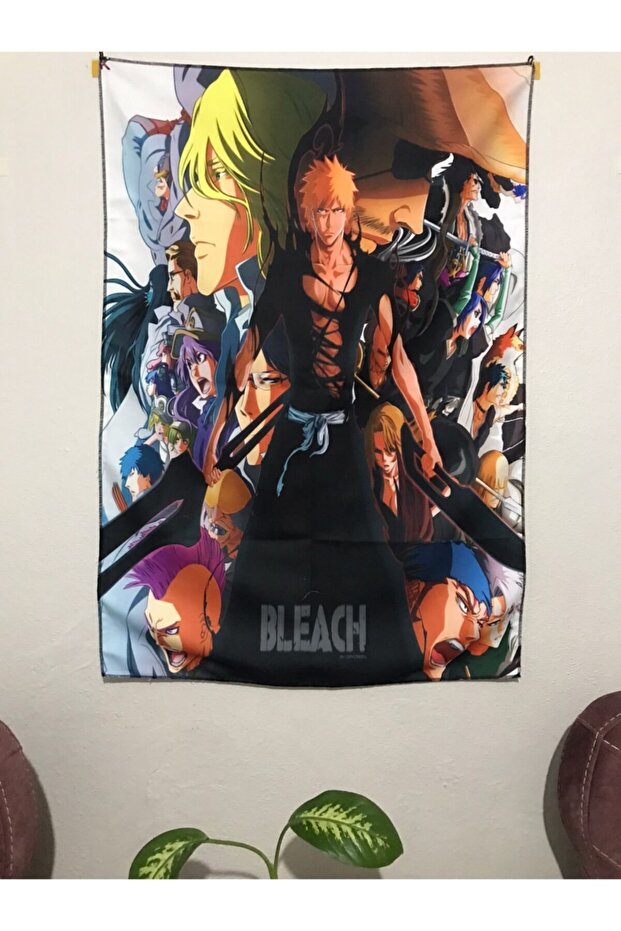 سجادة حائط بتصميم منقوش من Anime Bleach - 1