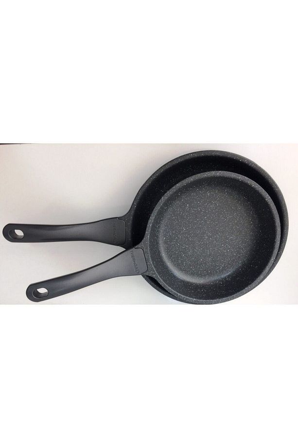 Granit Tava Seti 24-28 Cm 2 Li Set Gri - 2