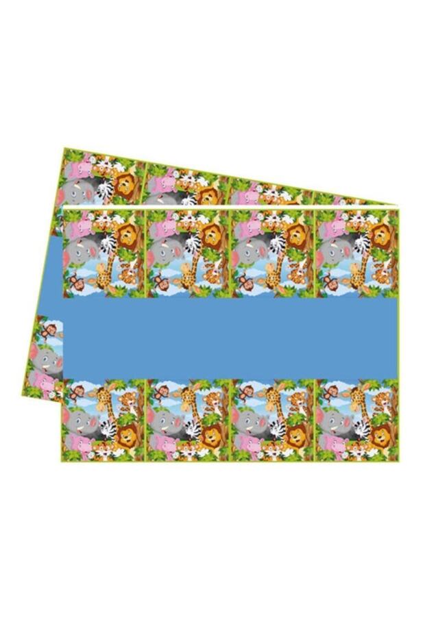 Tablecloth Safari Cute Animals 120x180 Cm Pk:1 Kl:200