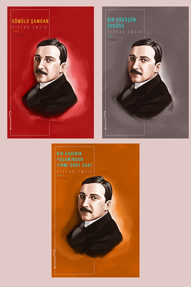 Stefan Zweig Seti 3 Kitap</DNTCTMS> / Twenty-Four Hours from a Woman's Life - the Story of a Fall Gömülü Şamdan</DNTCTMS> -