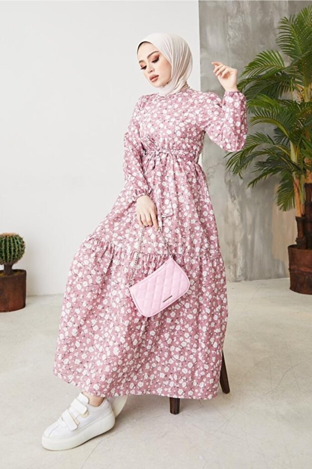 400 فستان منقوش ديزي - 1