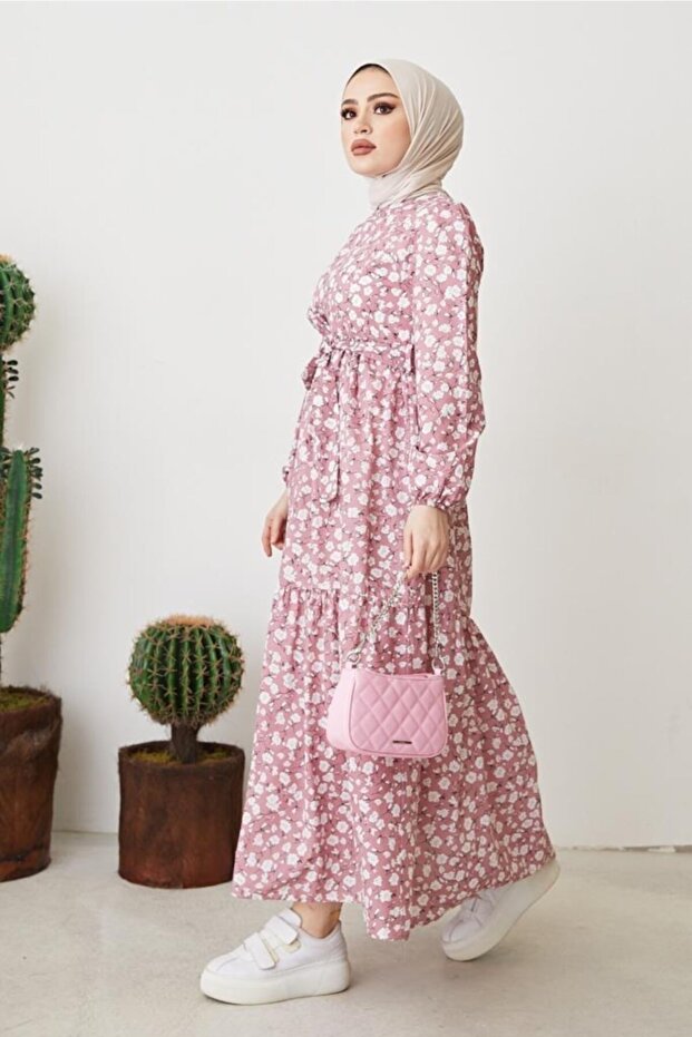 400 فستان منقوش ديزي - 7