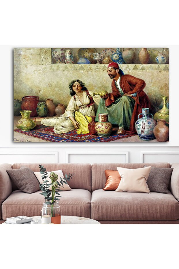 Dev Boyut Tarihi Kanvas Tablo - 1