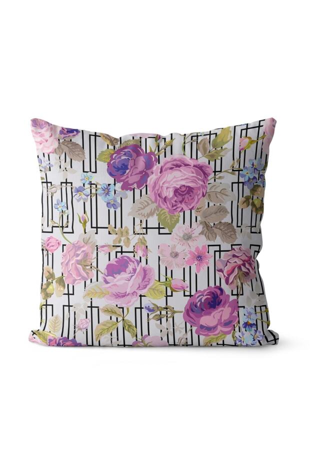 Double Sided Throw Pillow Cover Code: Kir4041 - 1