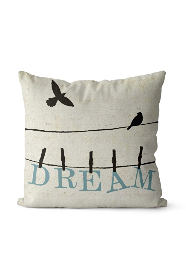 Double Sided Throw Pillow Cover Code: Kir3867 - 1