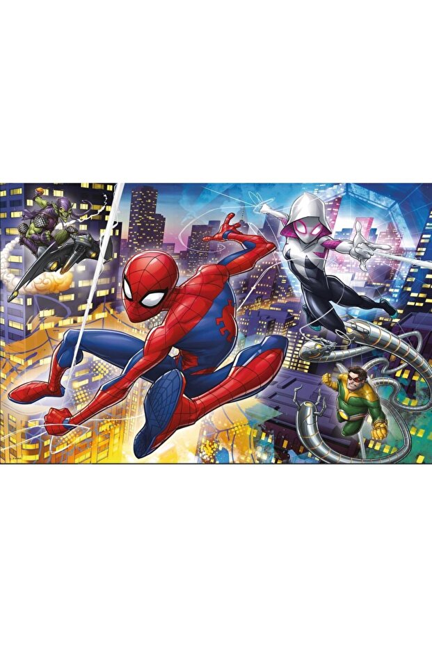 Çocuk Puzzle Fearless Spiderman 24 Parça Maxi Puzzle - 2