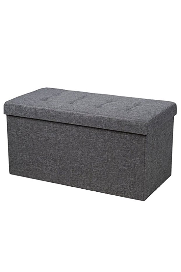 Sandıklı Puf Bench / Çamaşır & Oyuncak Kutusu 35*70 Cm - 1