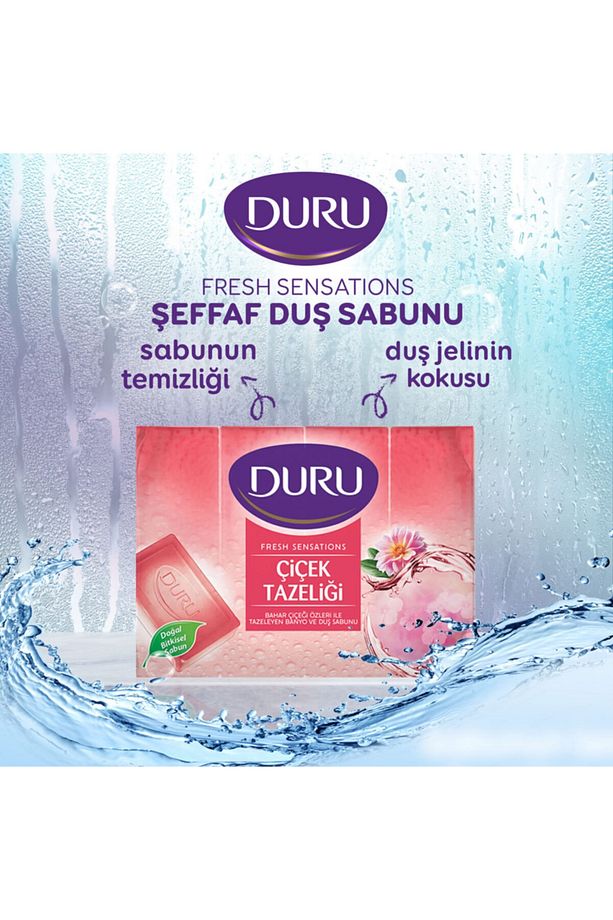 Fresh Sensations Çiçek Tazeliği 8 Adet Duş Sabunu 2x600gr - 3