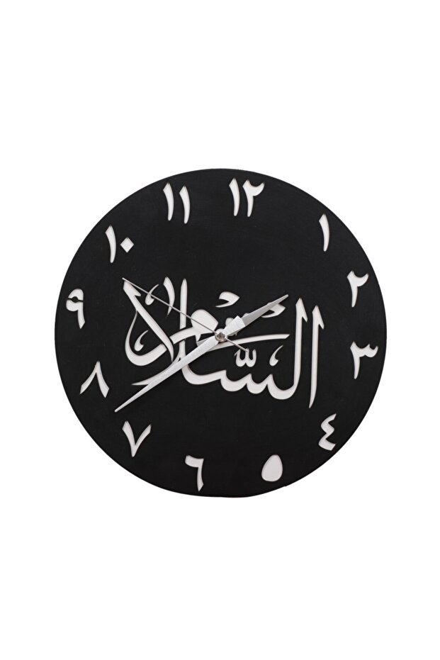 ساعة حائط خشبية كلمة الله