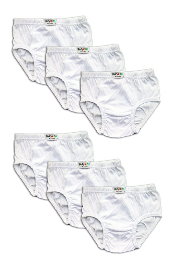 100% Cotton 6-Piece Boy's Panties