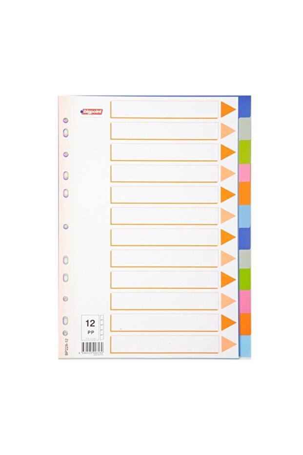 12 Renkli Pp Seperatör - 1