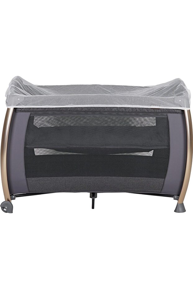 Siyah 8038 Panama 75x110 Bebek Oyun Parkı Yatak Beşik - 4