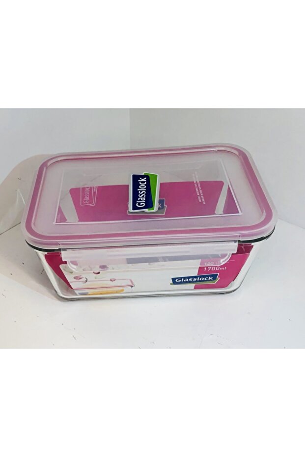 حاوية تخزين زجاجية مستطيلة مكونة من 3 قطع - 4