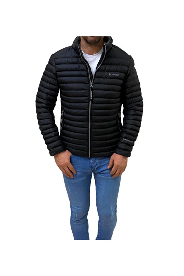 Dar Kalıp Termal Astar Erkek Şişme Mont - 4