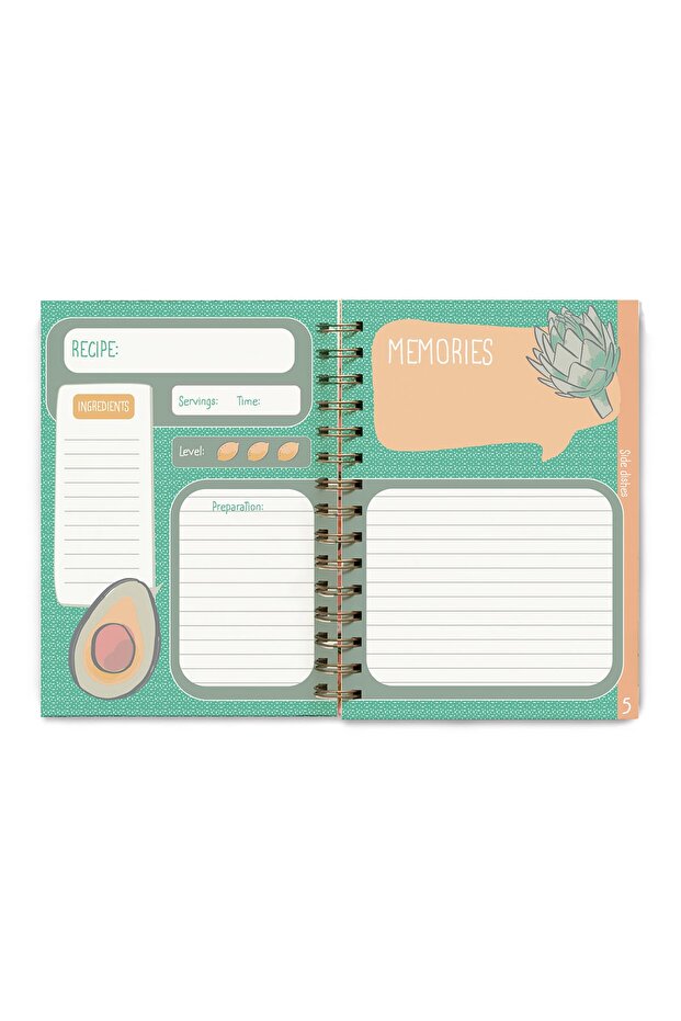 Recipe Notebook Tarif Defteri - 12