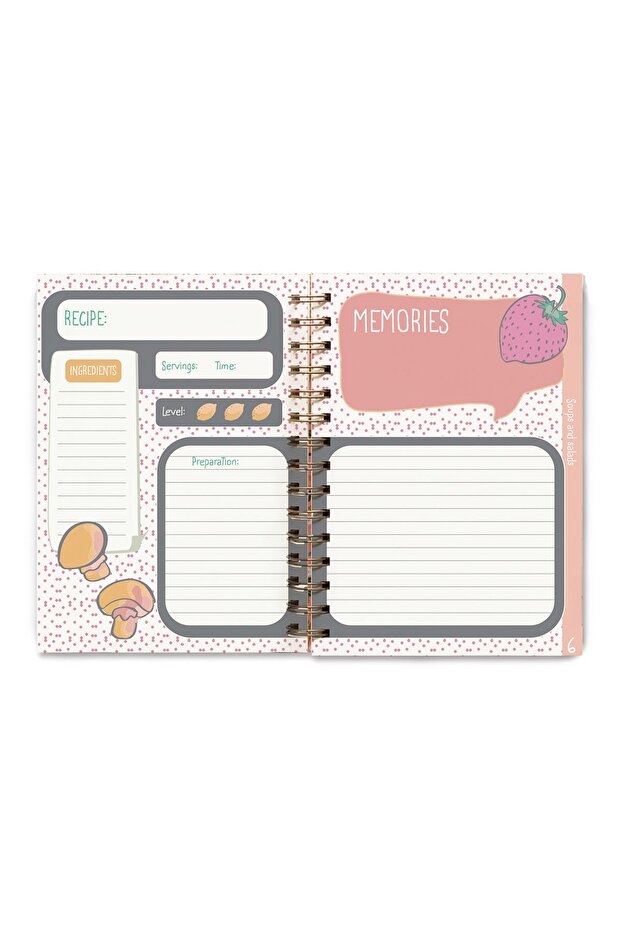 Recipe Notebook Tarif Defteri - 8