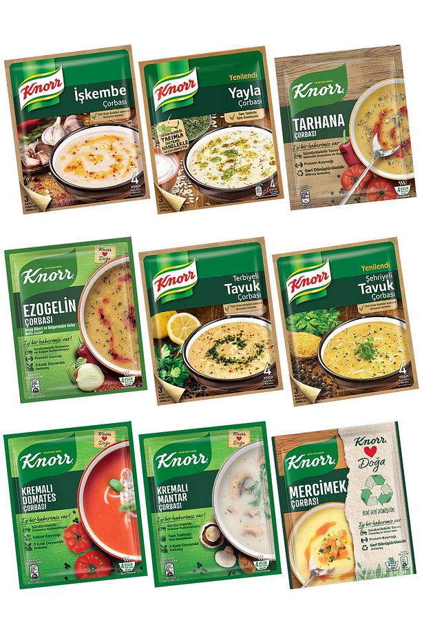 Hazır Çorba Seti 9 Paket - 1