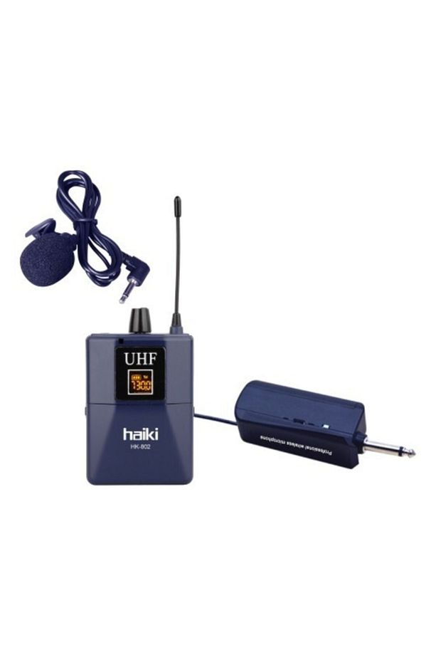 Hk-802 Kablosuz Uhf Youtuber Yaka Mikrofonu - 1