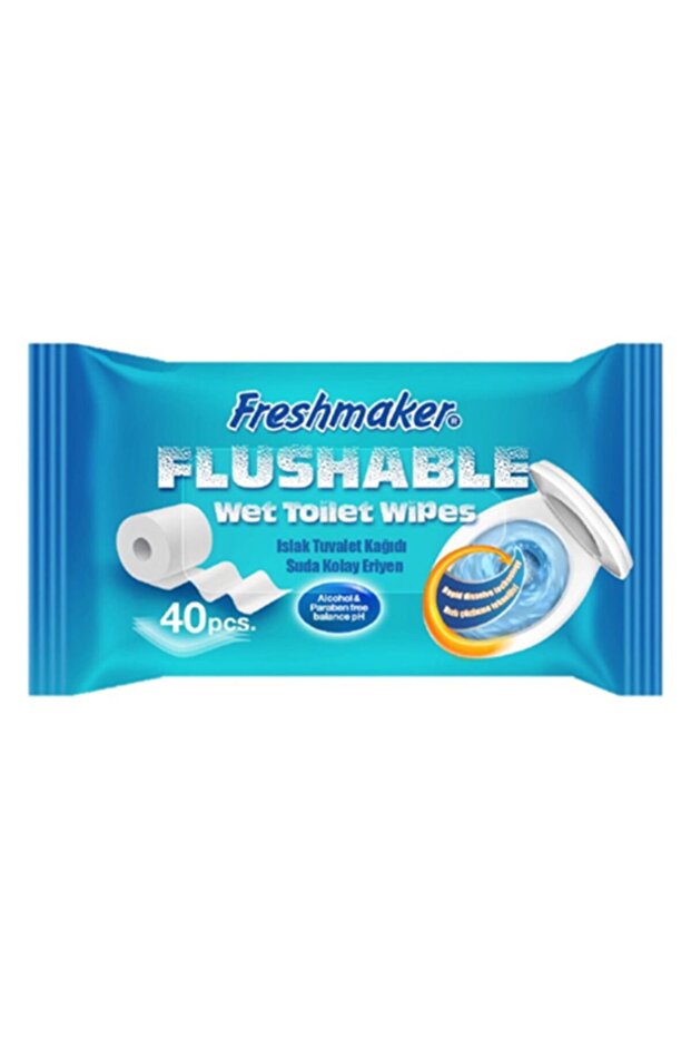 Wet Hygienic Naturally Soluble Toilet Paper