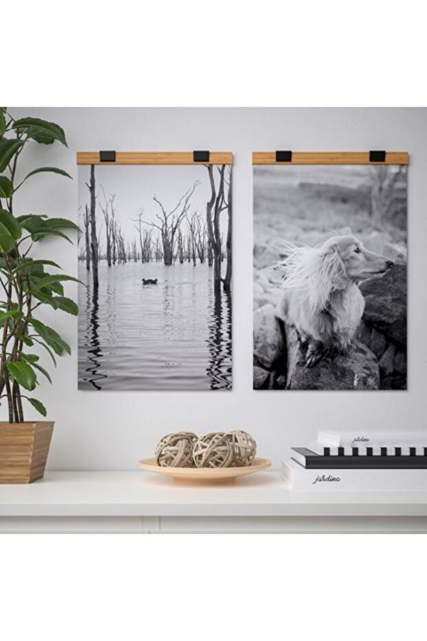 Vısback Poster Askısı, Bambu, - 4