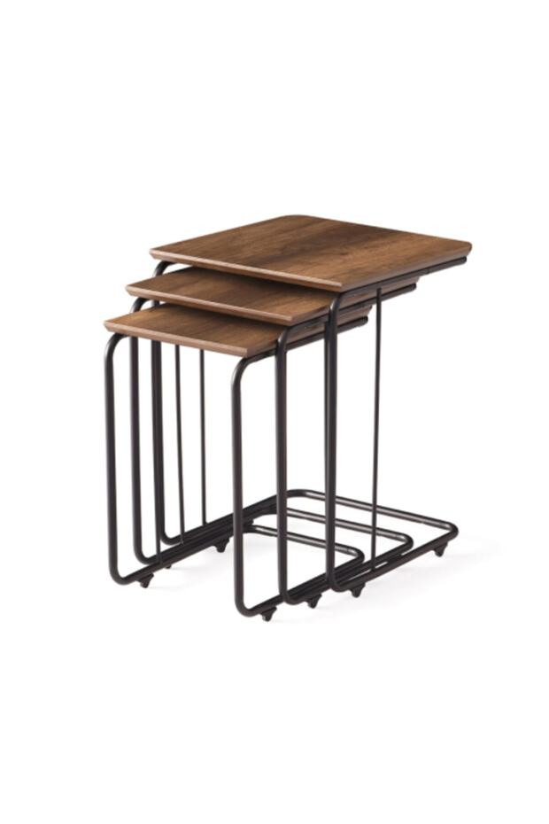 Tekerlekli Zigon Sehpa - 1