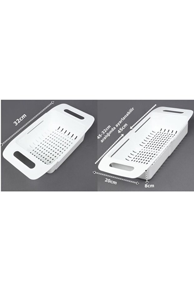 مصفاة حوض بلاستيكية قابلة للتعديل - 3