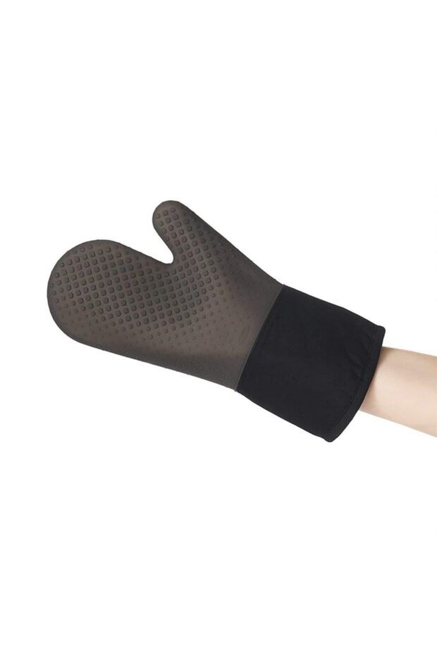 Silicone Oven Mitt Black