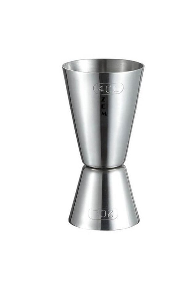 Jigger 2/4 Cl Çelik, Kokteyl Bar Ölçeği - 1