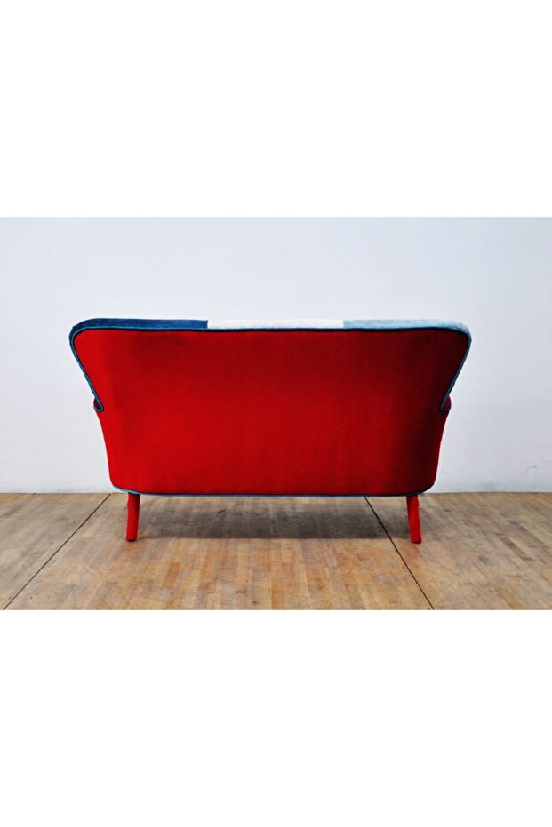 Goblen Ikili Kanepe - Fuşya - 4