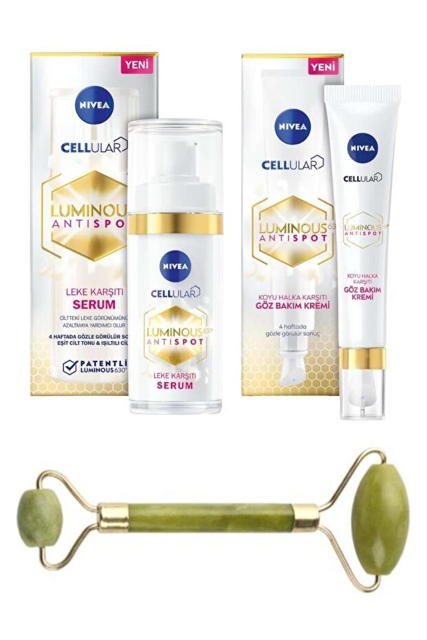 مجموعة العناية بالبشرة Cellular Luminous 630 Jade Roller