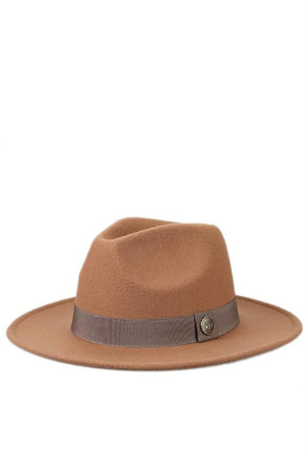 Tan Fedora Hat