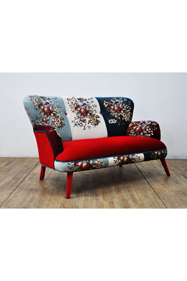 Goblen Ikili Kanepe - Fuşya - 3