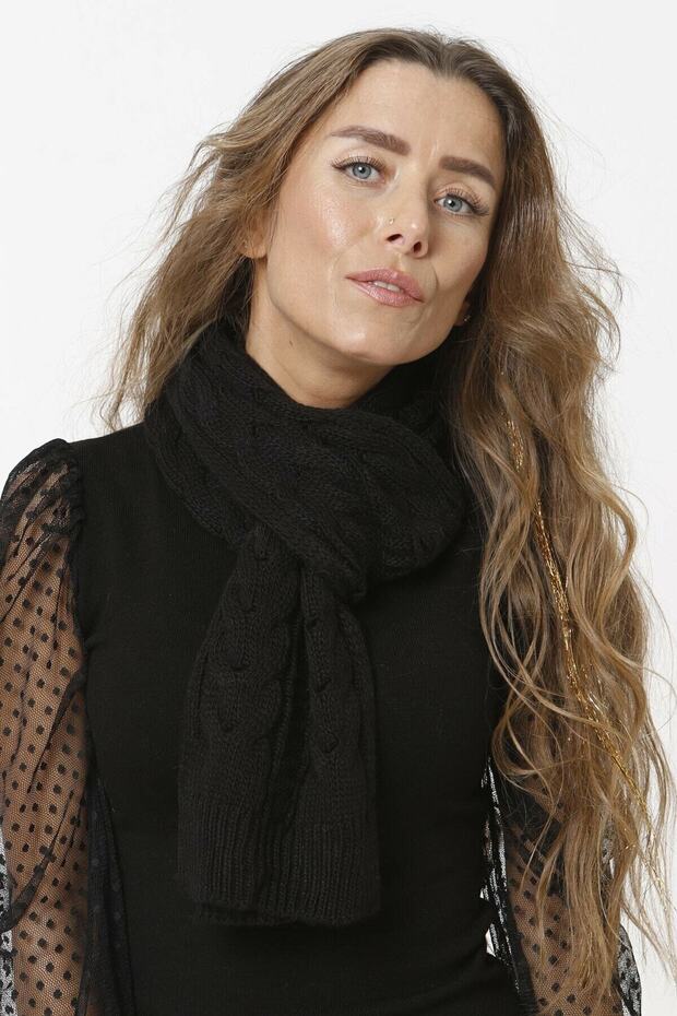 Eșarfă tricotată unisex - 3