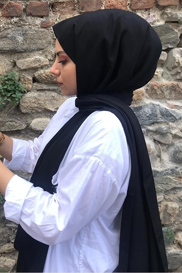 Medine Ipeği Şal Siyah - 3