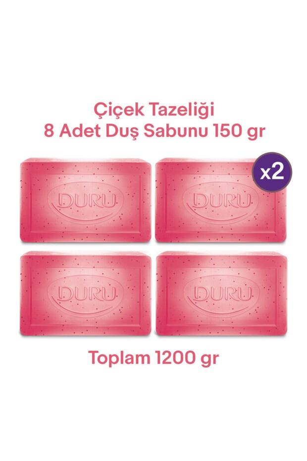 Fresh Sensations Çiçek Tazeliği 8 Adet Duş Sabunu 2x600gr - 2
