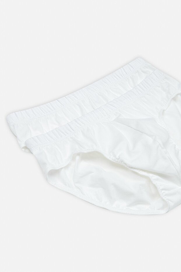 Paul Pamuklu Basic 2 Li Erkek Slip (2 Paket) - 2