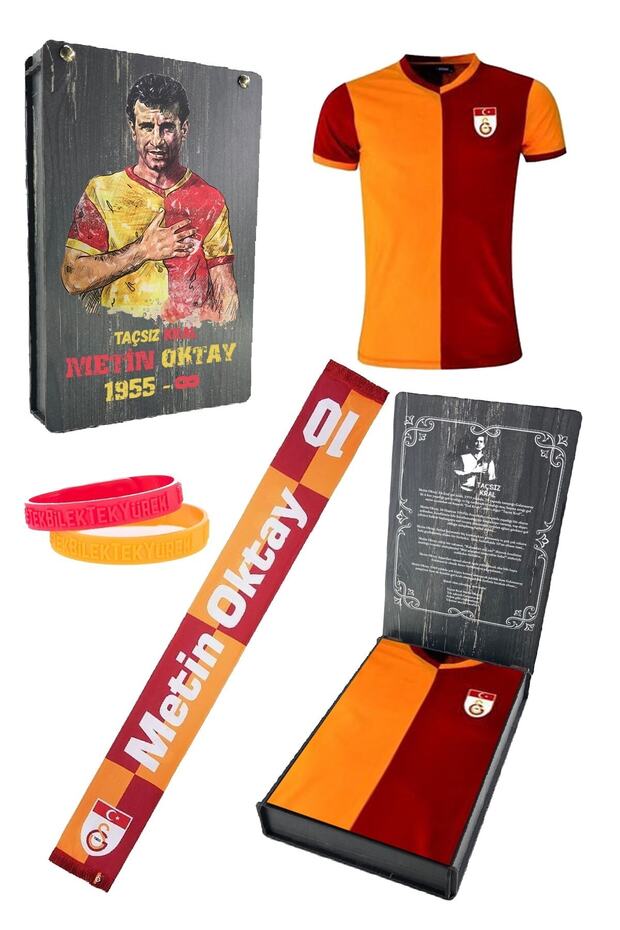 Original Text Oktay Gift Set Valentine's Day Gift T-Shirt + Shawl + Bracelet