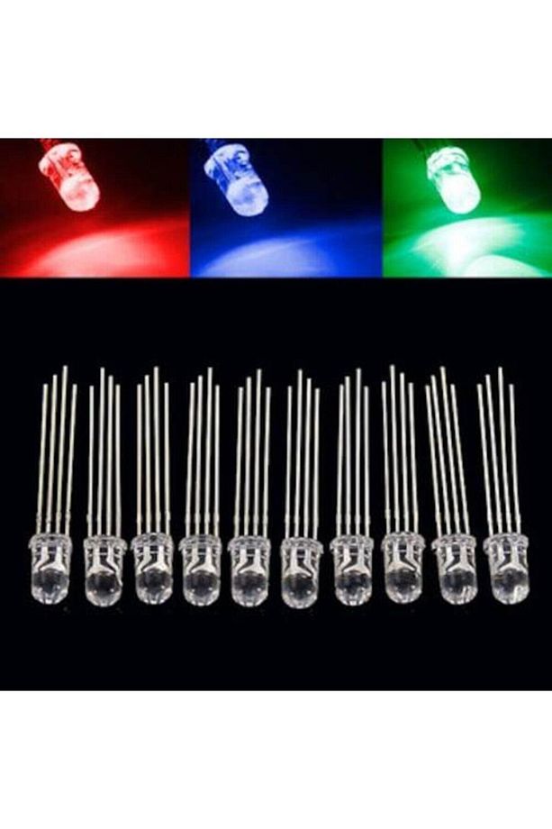 Rgb Led 10 Adet - 1