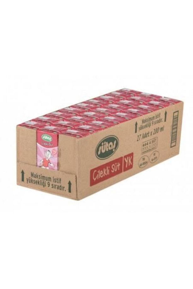 Çilekli Süt 180 Ml 27 Adet 1 Koli - 1