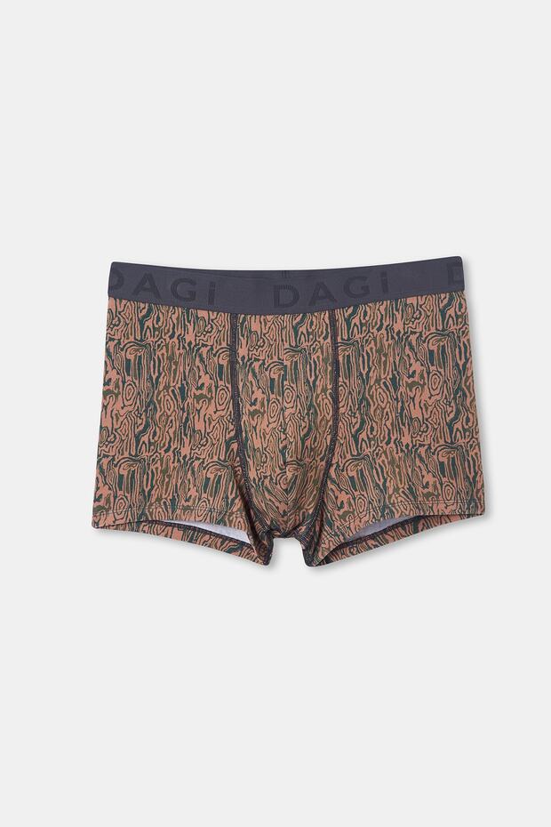 D-men Compact Combed Cotton Patterned Boxer - 1