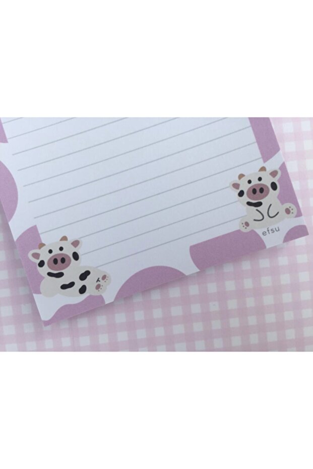 A6 Pembe Inek Memopad - 3