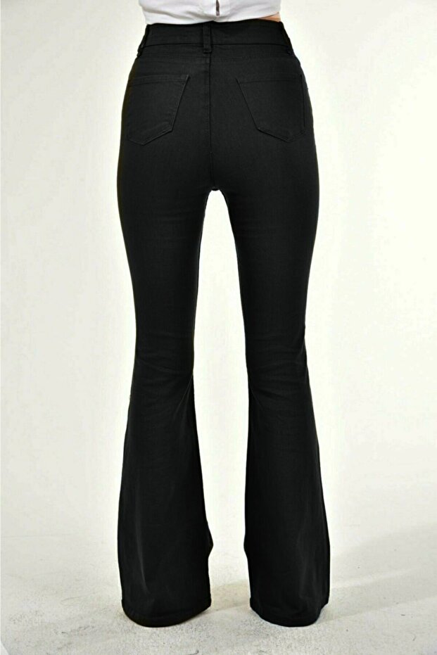 Olivia E.x.t.r.a Yüksek Bel Siyah Jeans S.i.m.s.i.y.a.h (s.o.l.m.a.z Toparlayıcı ) Dar Kalıp - 4