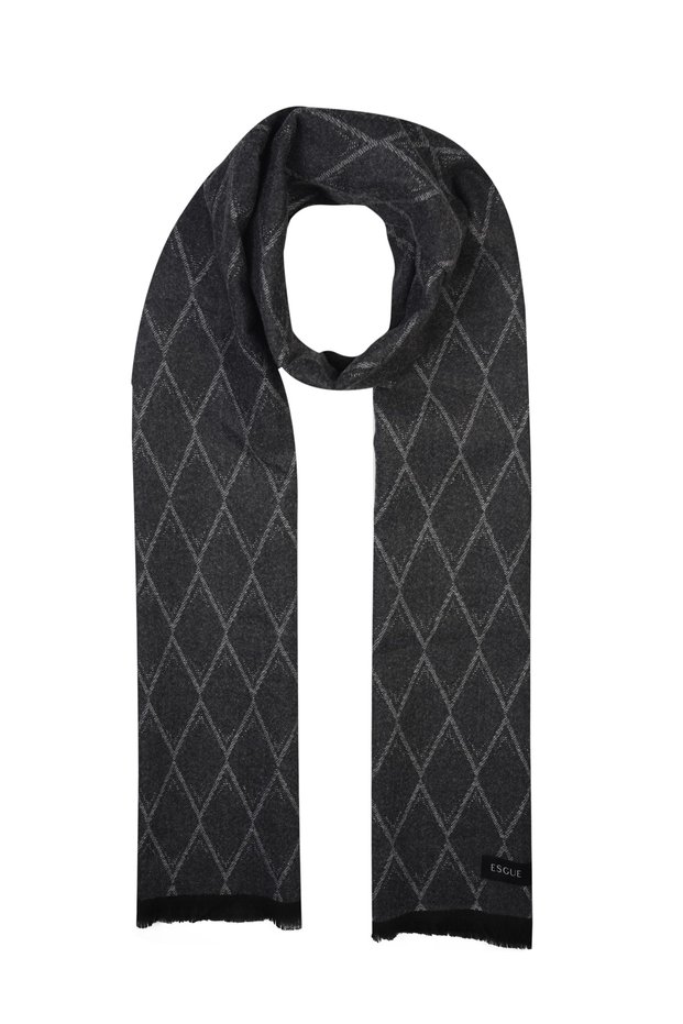 Baklava Pattern Viscose Scarf & Camisole
