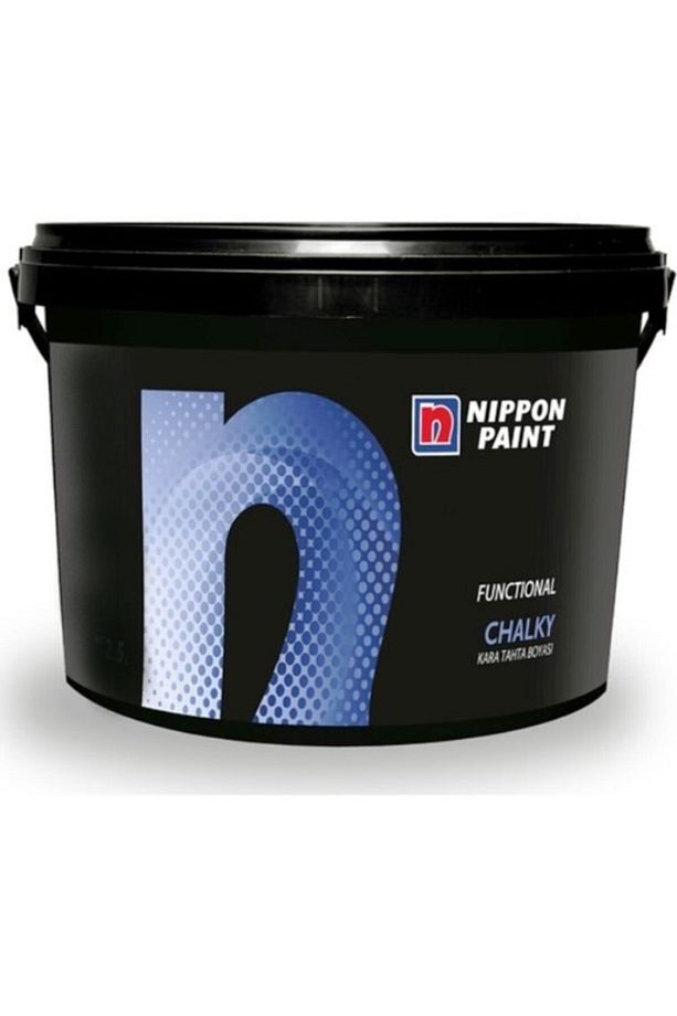 Nippon Chalky Kara Tahta Boyası - 2.5 Lt ( 3.5 Kg) - 1