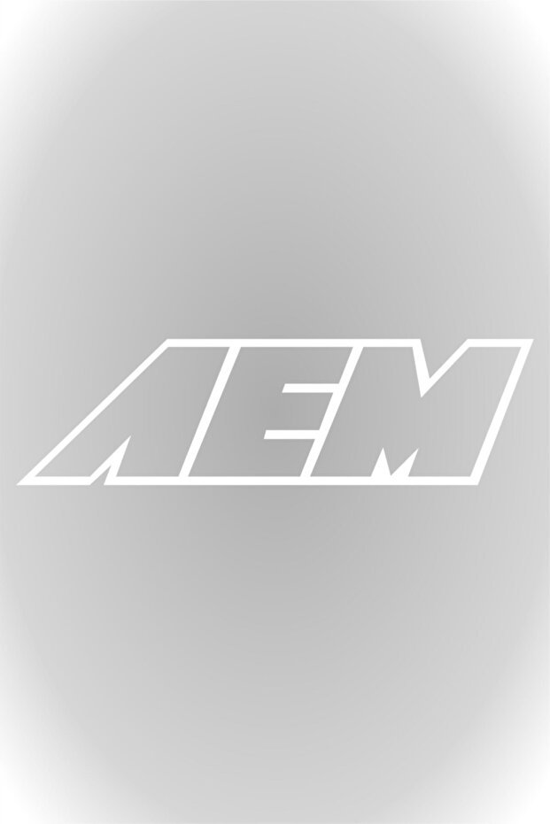 ملصق زجاج السيارة AEM مقاس 20 × 5.5 سم